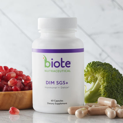 Biote Nutraceuticals - DIM SGS + - Hormone + Detox (60 Capsules) Visit the Biote Store