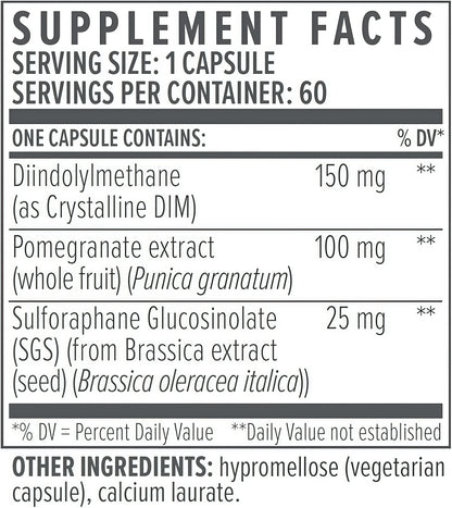 Biote Nutraceuticals - DIM SGS + - Hormone + Detox (60 Capsules) Visit the Biote Store